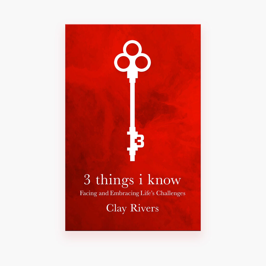 “3 things i know” book cover.