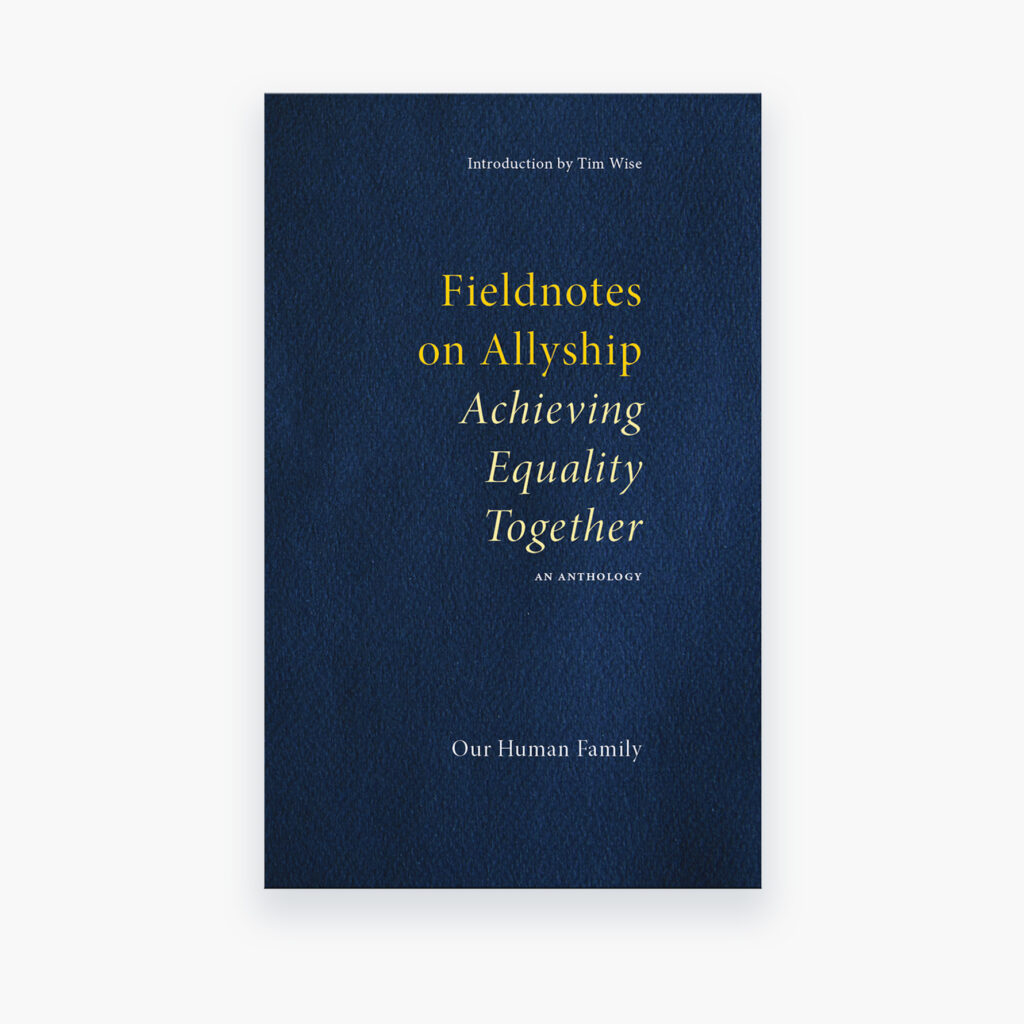 “Fieldnotes on Allyship” book cover.